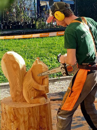 scultura in legno scultore eros bellet