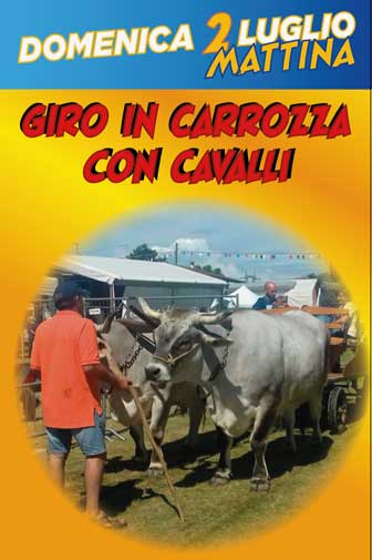2023 SPRESIANO giro in carrozza con cavalli