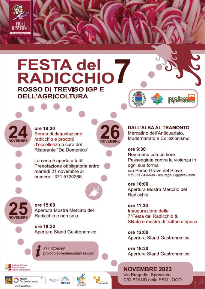 2023 spresiano festa del radicchio rosso di treviso igp