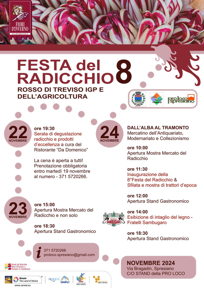 2024 spresiano festa del radicchio rosso di treviso igp