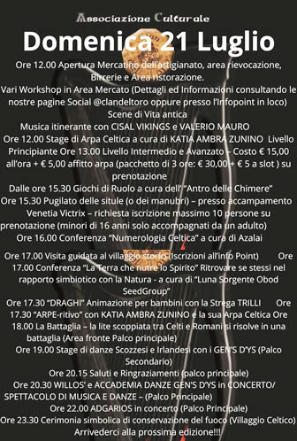 2024 trebaseleghe tarvisium celtica festival domenica 21 luglio