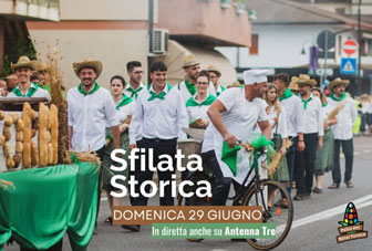 TREVIGNANO PALIO DI TREVIGNANO palio de batar panoce sfilata storica