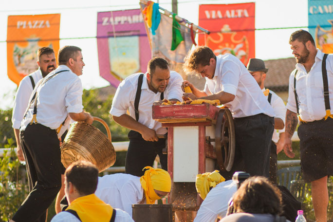 TREVIGNANO PALIO DEL BATAR PANOCE 