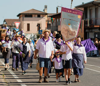 TREVIGNANO PALIO DI TREVIGNANO palio de batar panoce sfilata storica