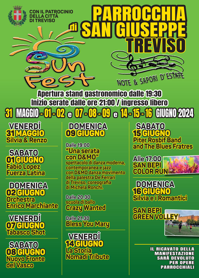 2024 TREVISO SAN GIUSEPPE SUN FEST
