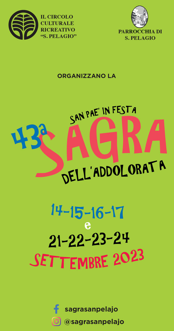 2023 treviso san pelagio sagra dell'addolorata san paè in festa