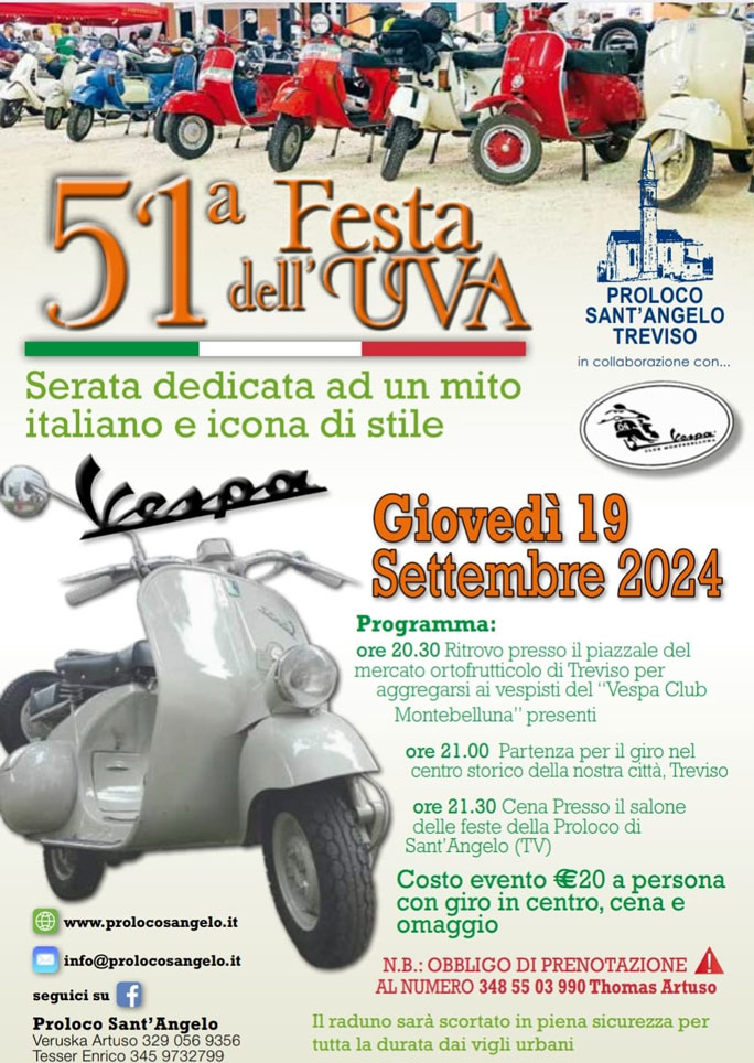 2024 treviso sant'angelo raduno vespa piaggio