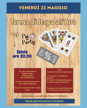 TORNEO DI SCOPA ALL'ASSO