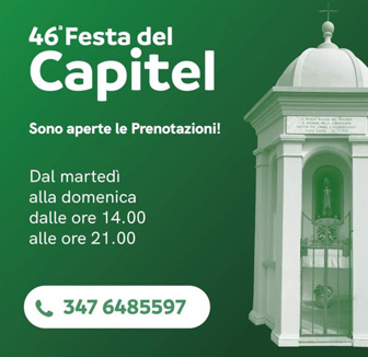 Villorba Fontane Festa del Capitel prenotazioni