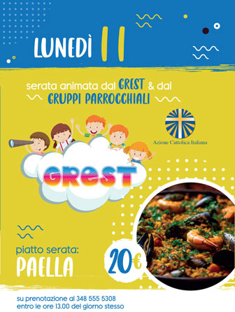 paella 2023 VOLPAGO DEL MONTELLO SELVA DEL MONTELLO SAGRA SELVA SAGRA DELLA SANTA CROCE