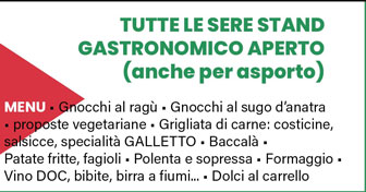 2024 ZERO BRANCO SANT'ALBERTO SAGRA PAESANA menù