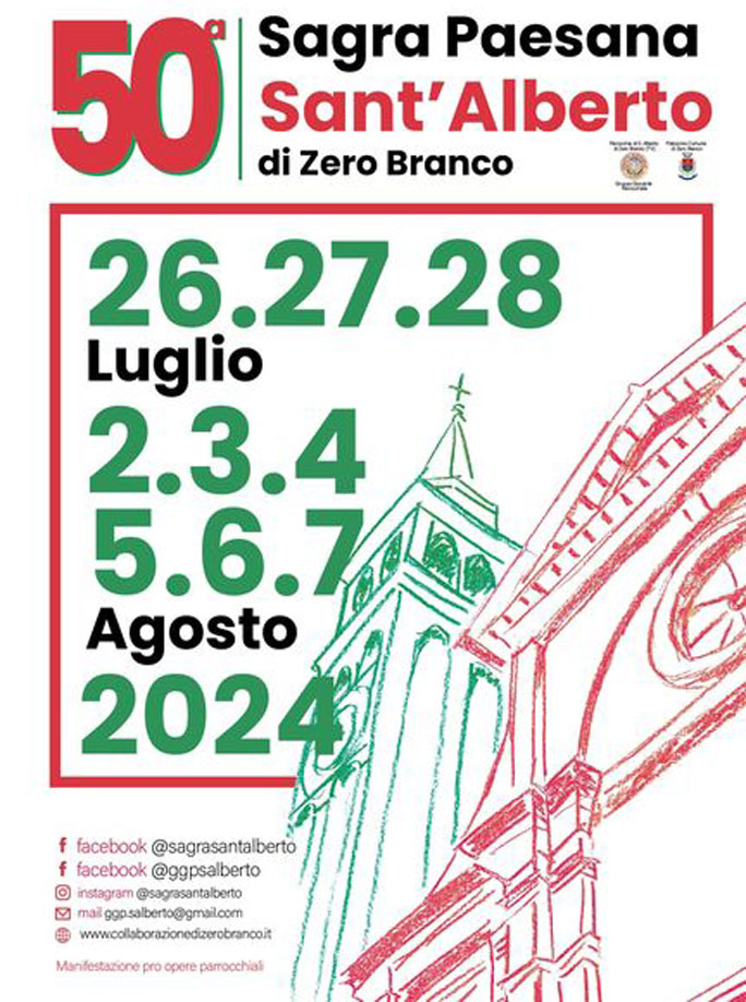 2024 ZERO BRANCO SANT'ALBERTO SAGRA PAESANA