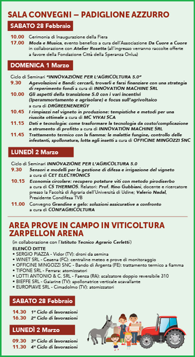 ANTICA FIERA DI GODEGA convegni