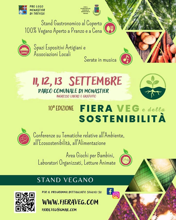 fiera veg e della sostenibilità a monastier di treviso
