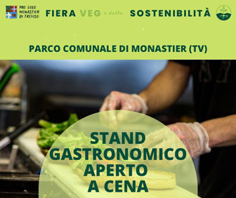 fiera veg e della sostenibilità a monastier di treviso stand gastronomico