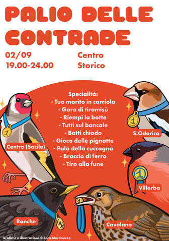 2023 SACILE 750ª SAGRA DEI OSEI palio dele contrade