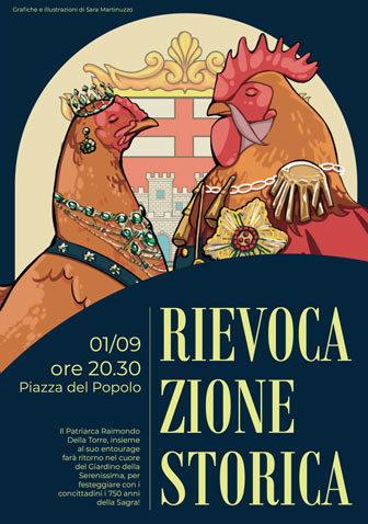 2023 SACILE 750ª SAGRA DEI OSEI rievocazione storica