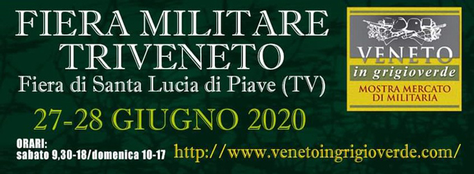 2020 santa lucia di piave fiera militare triveneto e modelpiave mostra mercato collezionismo