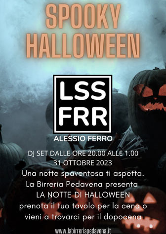 2023 birreria pedavena festa di halloween