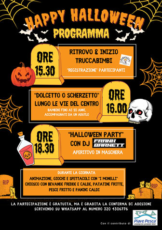 2023 quarto d'altino happy halloween programma