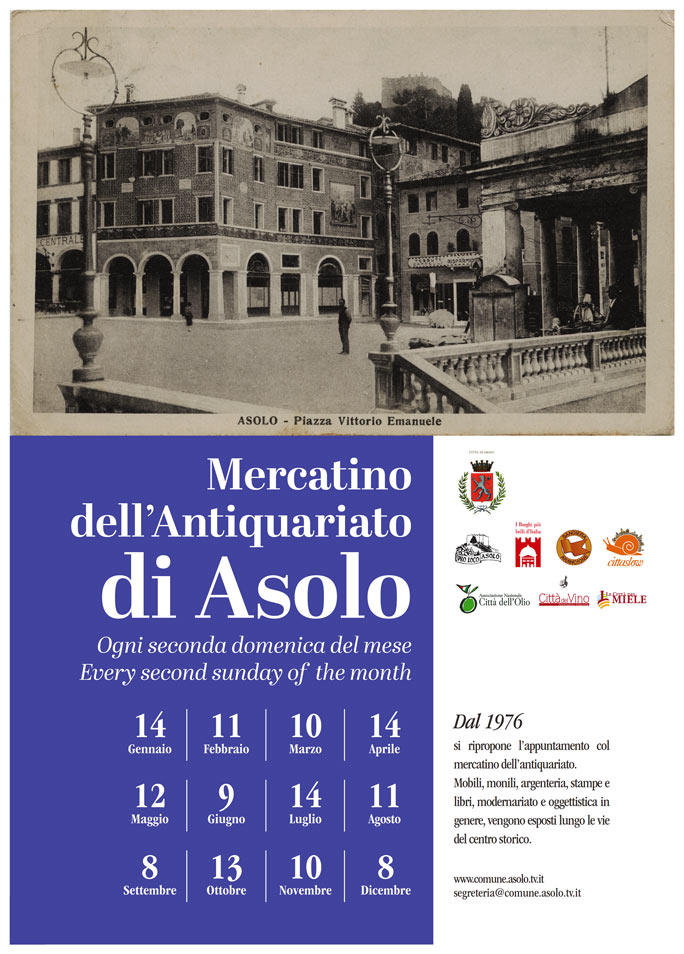 2024 Mercatino Antiquariato e Collezionismo di Asolo