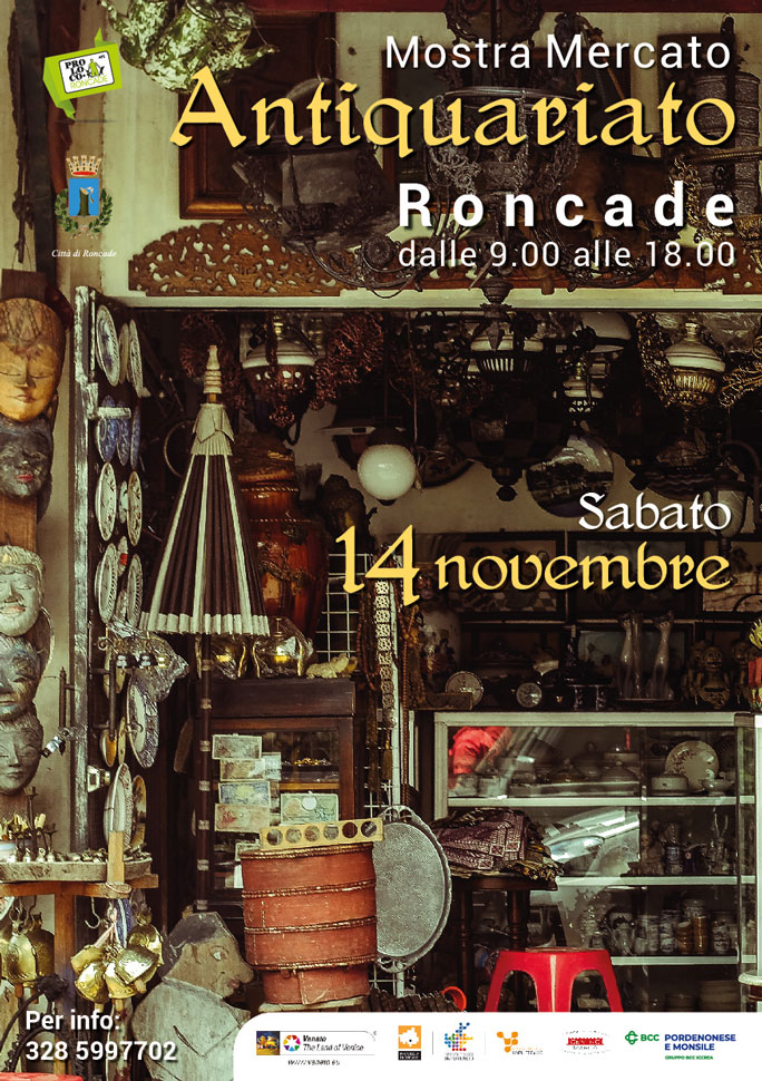 RONCADE MOSTRA MERCATO ANTIQUARIATO febbraio