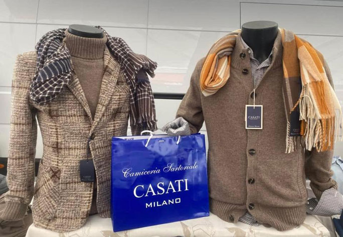 gli ambulanti di forte dei marmi abbigliamento di firma made in italy