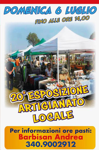 SPRESIANO ESPOSIZIONE ARTIGIANATO LOCALE