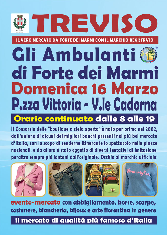 2025 treviso mercato gli ambulanti di forte dei marmi 