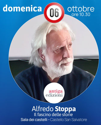 ALFREDO STOPPA A SUSEGANA LIBRI IN CANTINA MOSTRA NAZIONALE DELLA PICCOLA E MEDIA EDITORIA