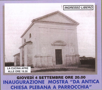 VARAGO DI MASERADA SUL PIAVE mostra antica chiesa