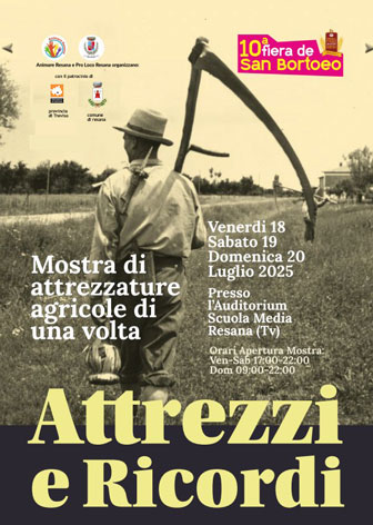 mostra attrezzature agricole di una volta