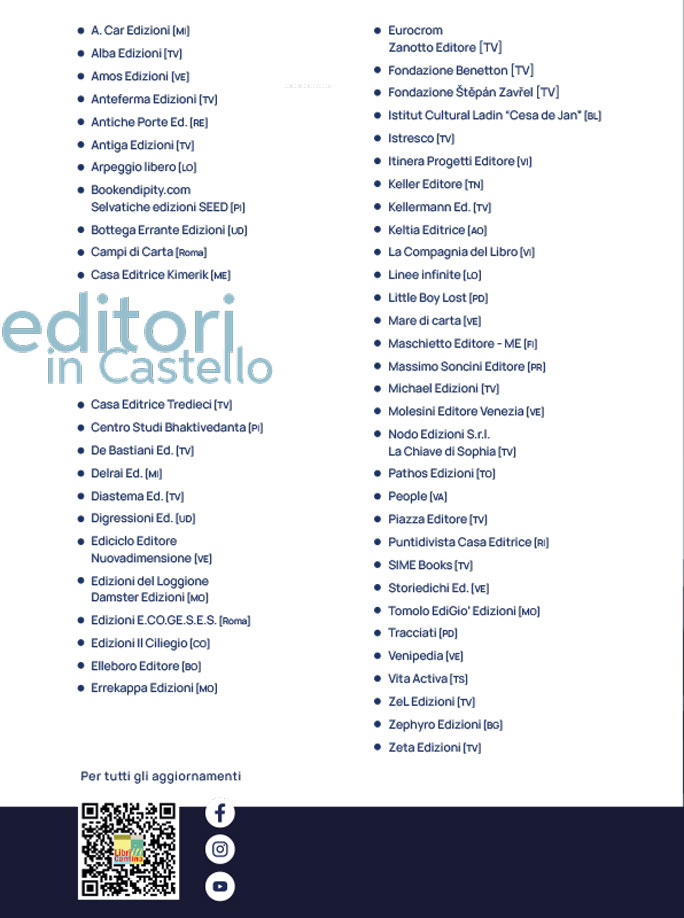 SUSEGANA LIBRI IN CANTINA editori