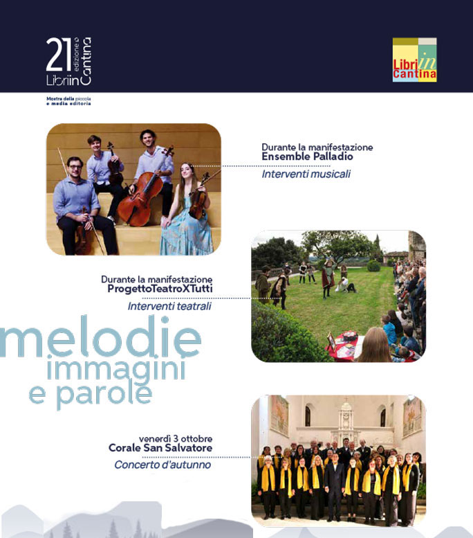 SUSEGANA LIBRI IN CANTINA MOSTRA NAZIONALE melodie immagini parole