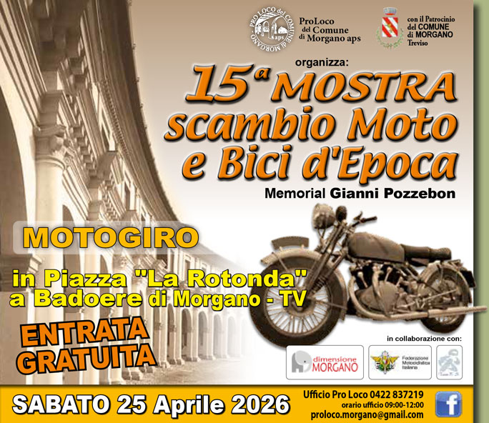 Mostra scambio moto e bici d'epoca a badoere