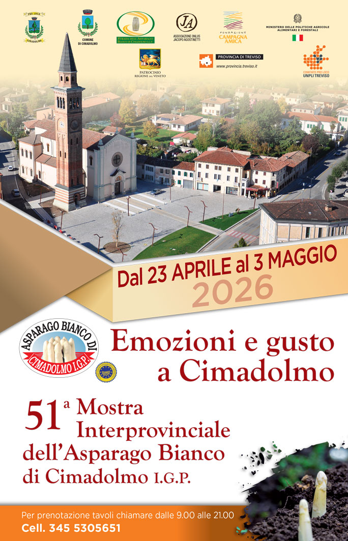 CIMADOLMO FESTA DELL'ASPARAGO BIANCO DI CIMADOLMO IGP