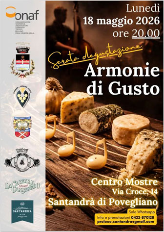 SANTANDRA' MOSTRA FORMAGGI TIPICI E MOSTRA DEL PROSCIUTTO CRUDO degustazione