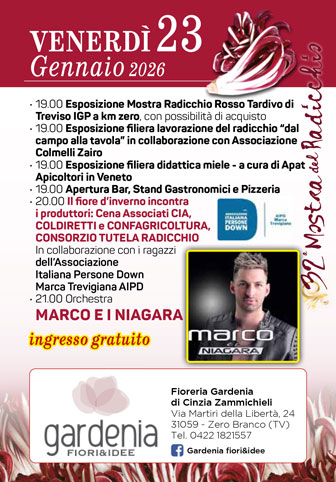 ZERO BRANCO MOSTRA DL RADICCHIO 23 gennaio