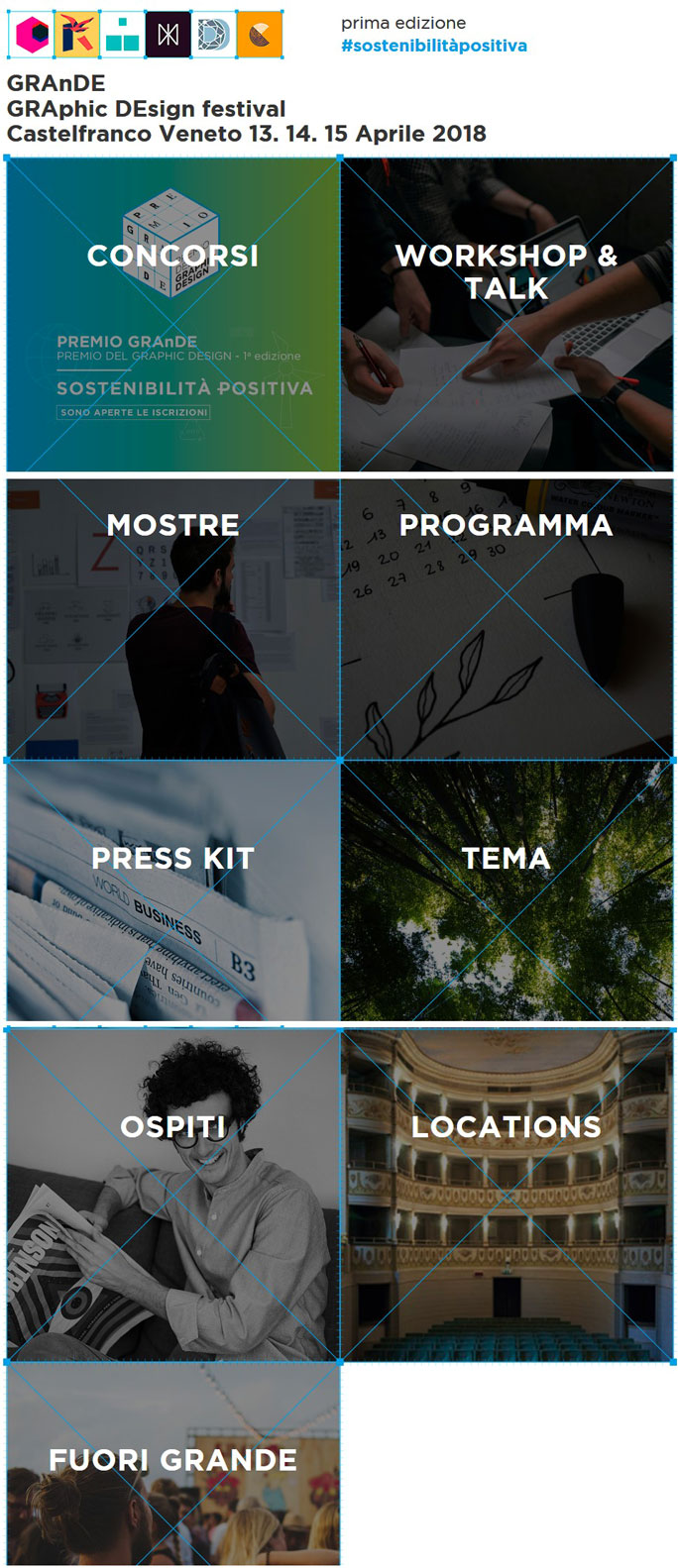 2018 CASTELFRANCO VENETO GRANDE FESTIVAL GRAPHICH DESIGN