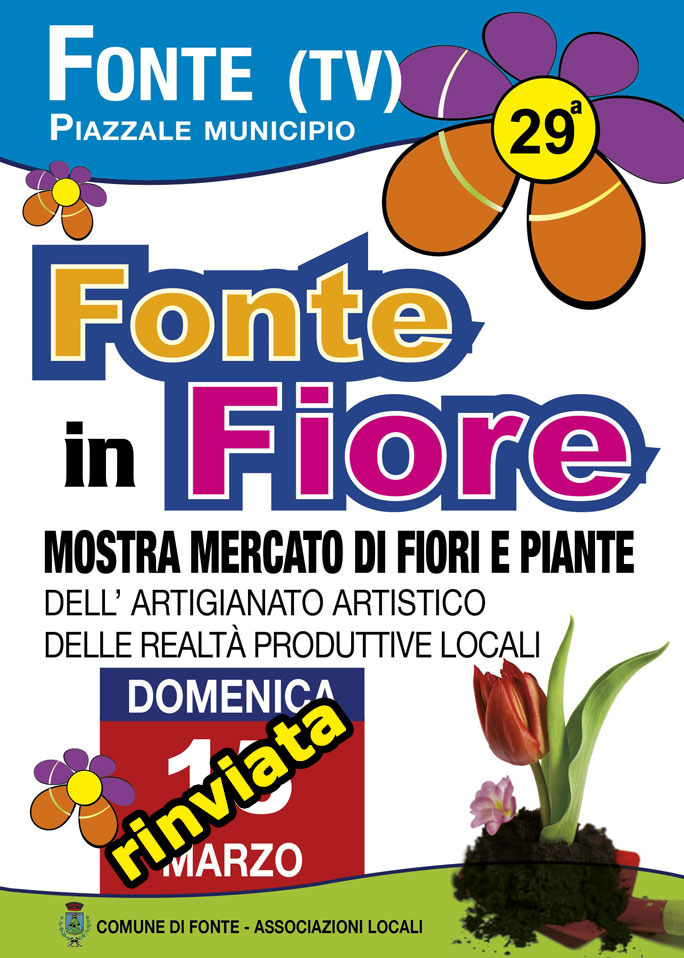 2020 FONTE MOSTRA MERCATIO FIORI E PIANTE FONTE IN FIORE