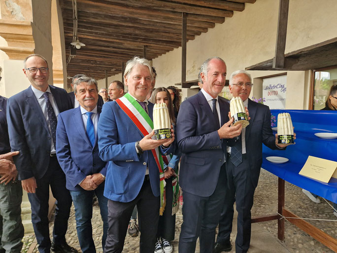 2024 MORGANO BADOERE MOSTRA DELL'ASPARAGO DI BADOERE IGP inaugurazione