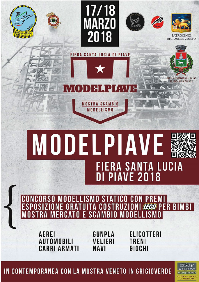 2018 SANTA LUCIA DI PIAVE MODELPIAVE MOSTRA SCAMBIO MODELLISMO