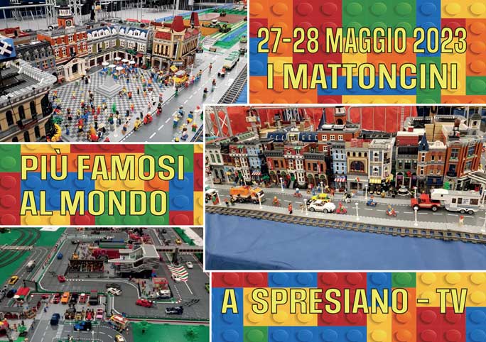 2023 SPRESIANO MOSTRA DEL MODELLISMO STATICO E DINAMICO i mattoncini