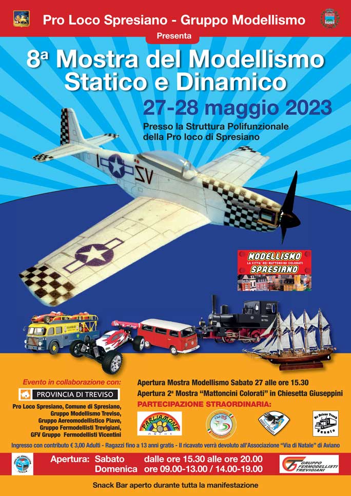 2023 SPRESIANO MOSTRA DEL MODELLISMO STATICO E DINAMICO