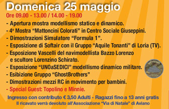 2025 SPRESIANO MOSTRA DEL MODELLISMO STATICO E DINAMICO domenica 25 maggio