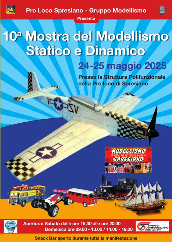 2025 SPRESIANO MOSTRA DEL MODELLISMO STATICO E DINAMICO