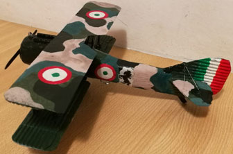 SPRESIANO MOSTRA DEL MODELLISMO STATICO E DINAMICO aereo militare prima guerra mondiale