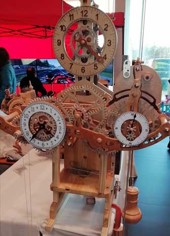 SPRESIANO MOSTRA DEL MODELLISMO STATICO E DINAMICO orologio antico