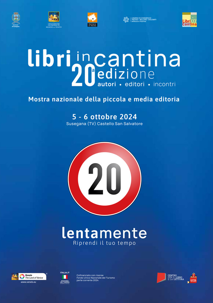 2024 SUSEGANA LIBRI IN CANTINA MOSTRA NAZIONALE DELLA PICCOLA E MEDIA EDITORIA