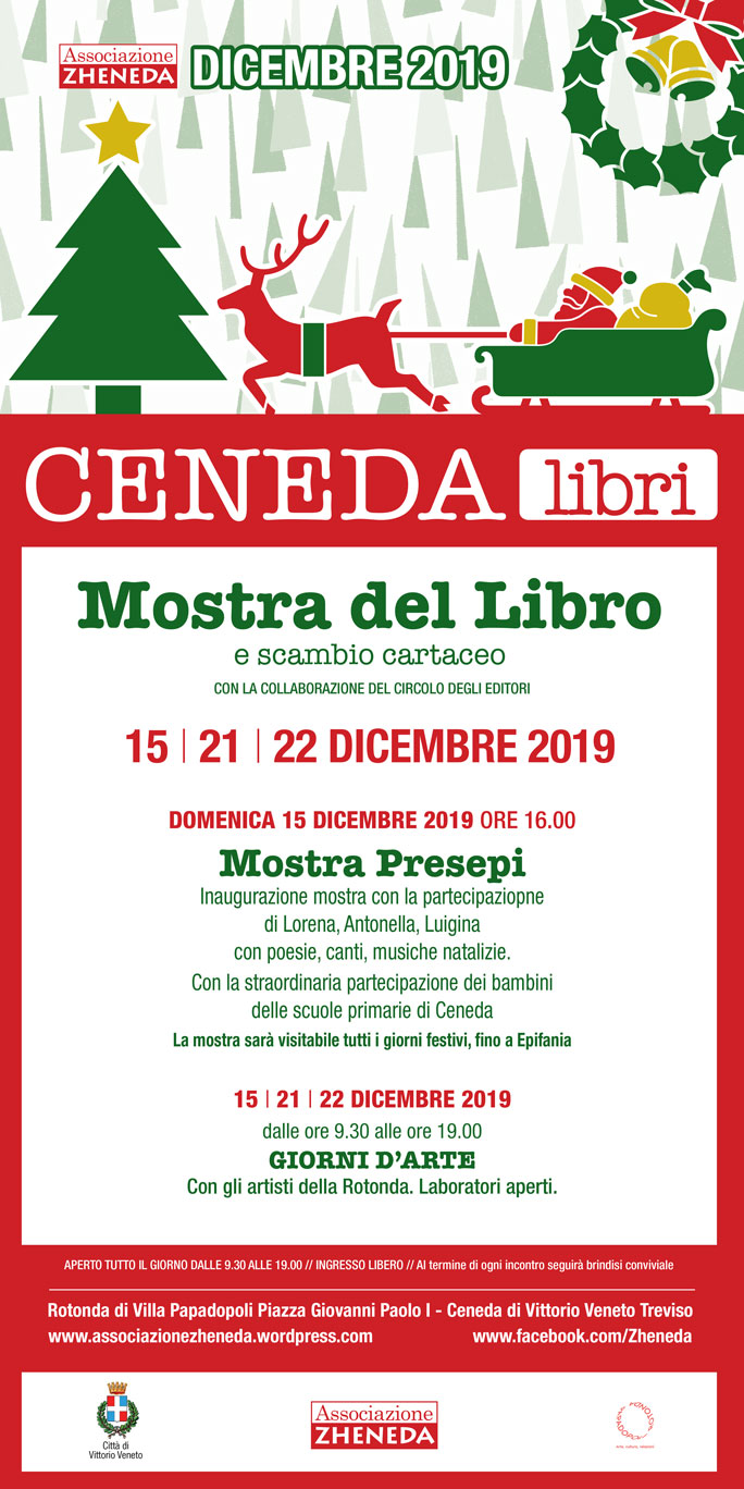 2019 VITTORIO VENETO CENEDA MOSTRA DEL LIBRO e scambio cartaceo